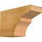 Ekena Millwork Monterey Rough Sawn Rafter Tail, Western Red Cedar, 6"W x 10"H x 16"L RFT06X10X16MON00RWR - alternate 1